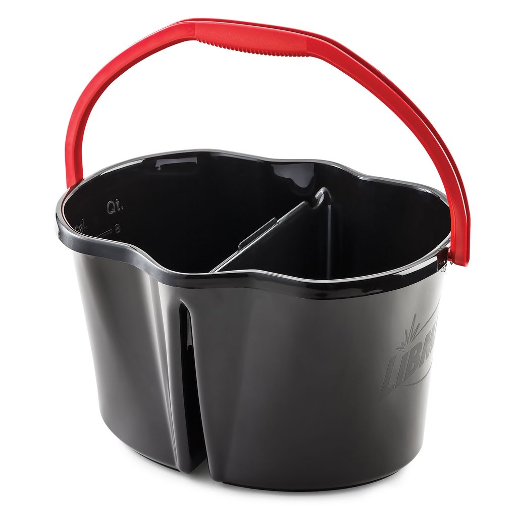 4 Gallon Clean &amp; Rinse Bucket (Black)