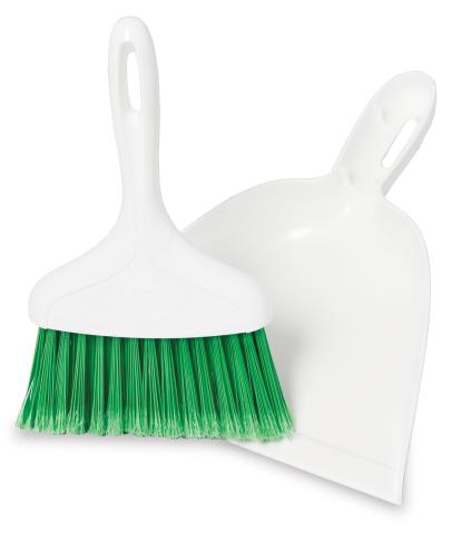 Dust Pan with Whisk Broom